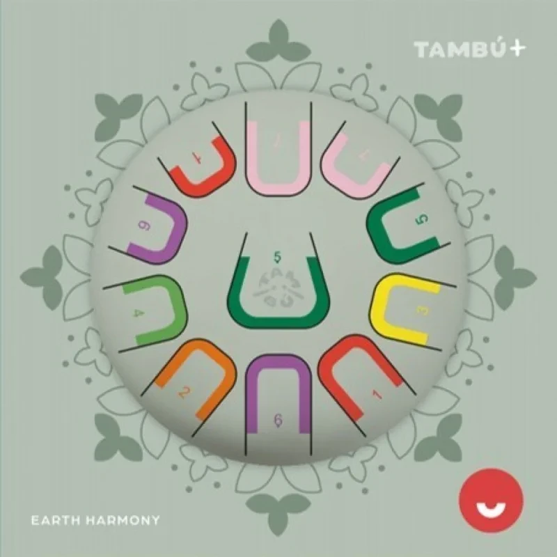 Tambú+ 10 cali bębenek językowy Miętowy Earth Harmony Juegaconmigo