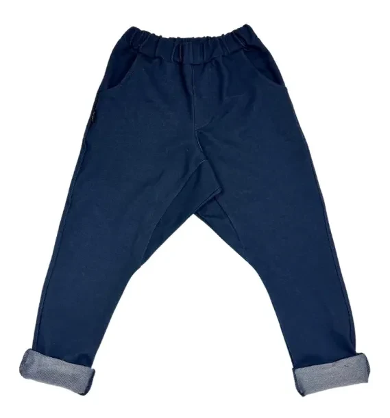 Spodnie unisex Piu di ME BLUE