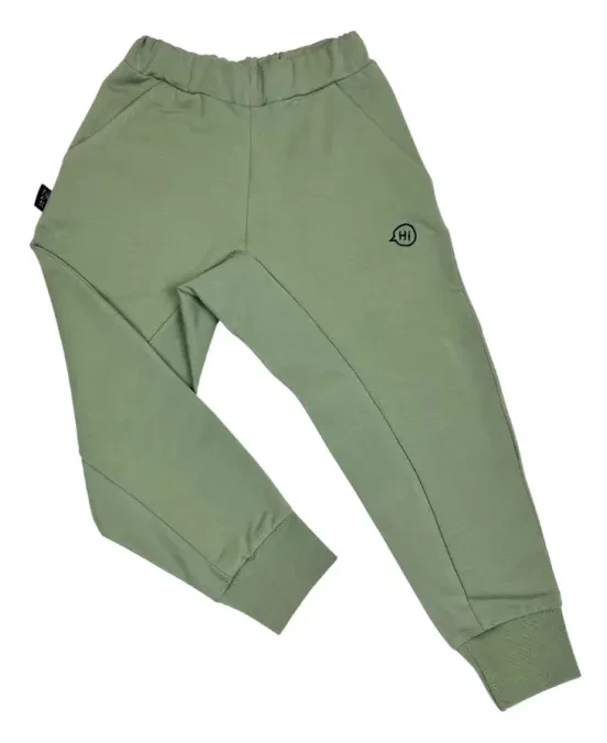 Spodnie dresowe unisex Piu di ME GREEN