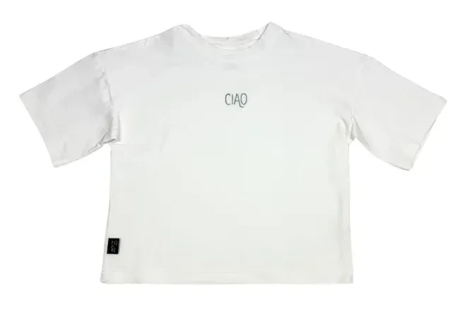 T-shirt unisex Piu di ME WHITE - CIAO