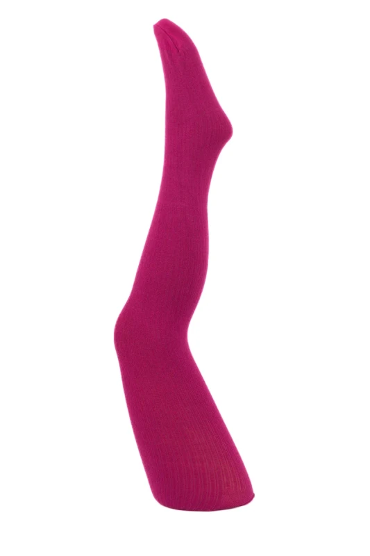 Rajstopki dziecięce NOQ by Knittex PUCHATKI / AGATKA – fuksja / Fuchsia