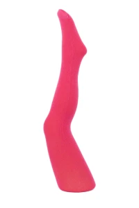 Rajstopki PUCHATKI / AGATKA w prążek RASPBERRY