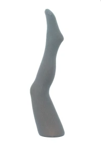Rajstopki PUCHATKI / AGATKA w prążek SILVER