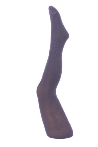 Rajstopki PUCHATKI / AGATKA w prążek VIOLET
