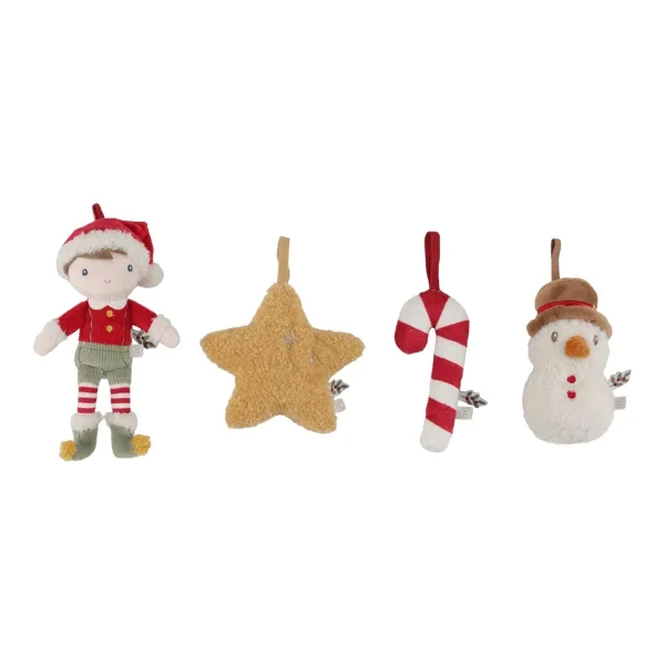 Zawieszki choinkowe Jim X-MAS Little Dutch – pełen zestaw