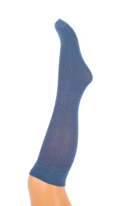 Podkolanówki MOLLY w prążek 100 den JEANS