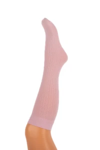 Podkolanówki MOLLY w prążek 100 den ROSE