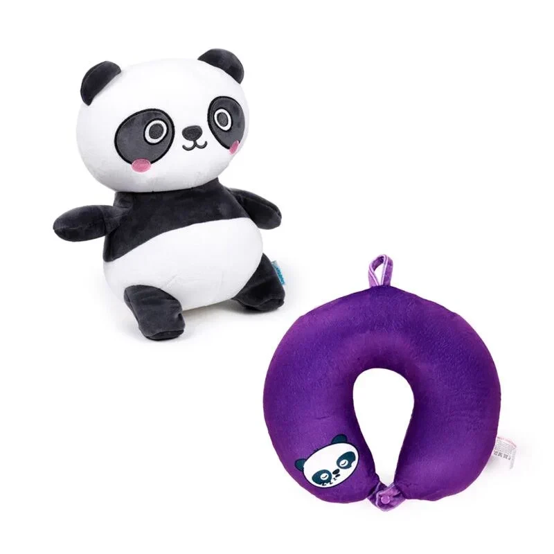 Panda Swapseazzz Adoramals – poduszka podróżna i pluszowa zabawka 2w1