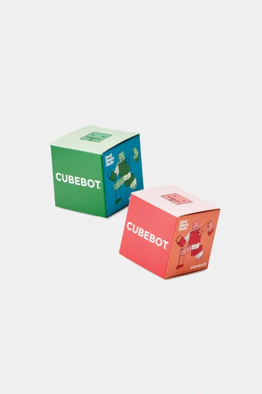 Cubebot Areaware MICRO Green Multi – kreatywna zabawka dla dzieci i dorosłych