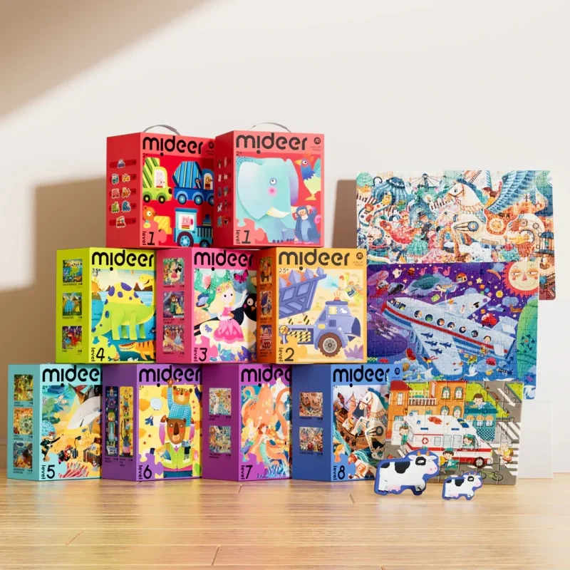 Level Up! 2 – puzzle edukacyjne z certyfikatem i naklejkami motywacyjnymi