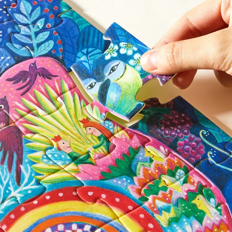 Puzzle dla małych marzycieli – ćwiczą koncentrację i wyobraźnię przestrzenną