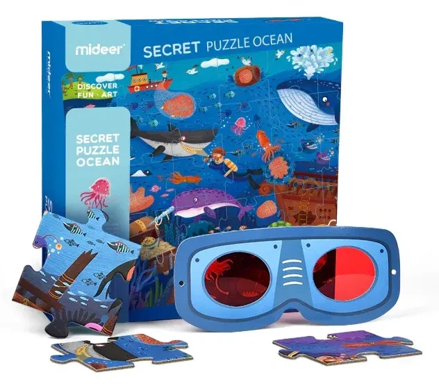 Sekretne puzzle 3D Ocean Mideer MD3097