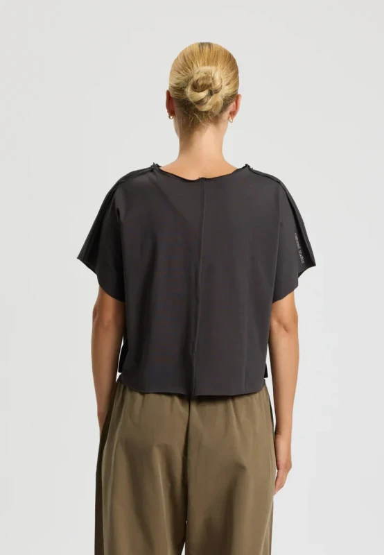 oversize t-shirt Rethinkit Studios – stylowy top z bawełny organicznej