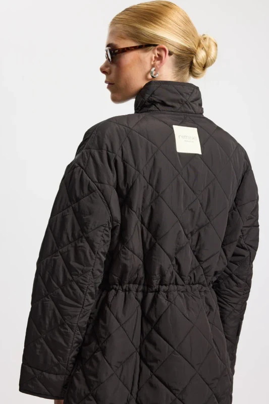 rethinkit studios almost black jacket – sustainable outerwear