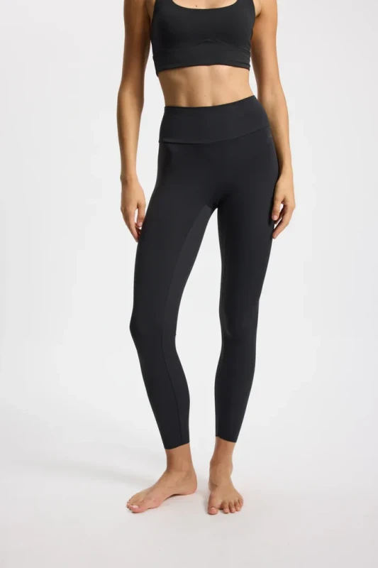 legginsy treningowe rethinkit studios black