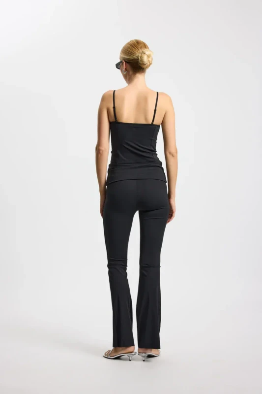 legginsy damskie z wysokim stanem flare rethinkit studios