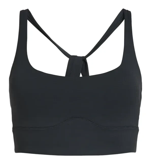 butter soft sports bra seinna black rethinkit studios – biustonosz sportowy damski