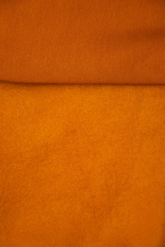 Ocieplane spodnie dziecięce booso 226 CLASSIC WARM PANTS ORANGE z ściągaczami