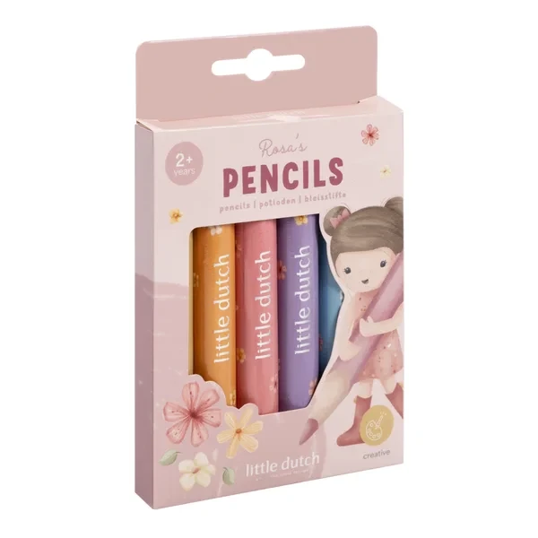 Little Dutch grube kredki Rosa & Friends