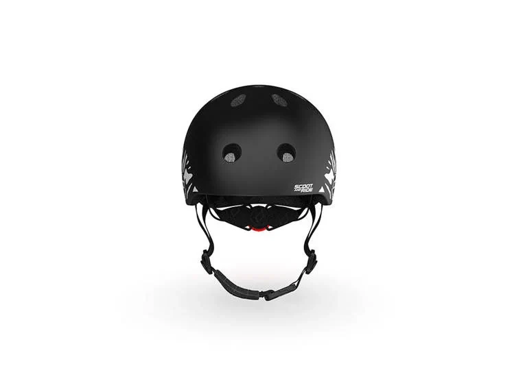 Kask dziecięcy SCOOT&RIDE Zebra XXS-S 1-5 lat – ultralekki, regulowany, bezpieczny