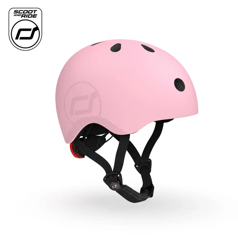 Kask dziecięcy SCOOT&RIDE M-L Rose dla starszych dzieci i nastolatków