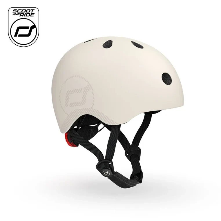 Kask dziecięcy SCOOT&RIDE M-L Ash dla starszych dzieci i nastolatków