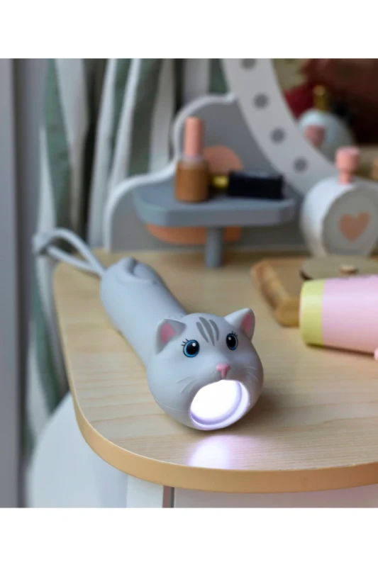 Latarka dziecięca MIMI Rabbit & Friends USB-C do teatrów cieni