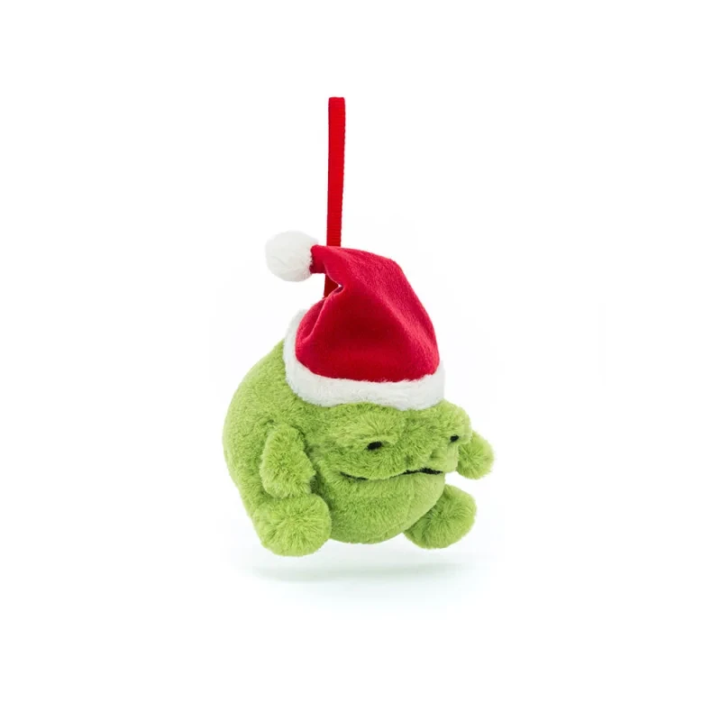 Zielona żabka Jellycat zawieszka dla dzieci 0+