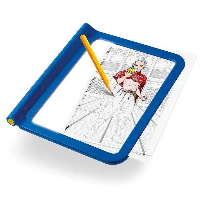 Podświetlany tablet rysunkowy KIDYWOLF K-DRAW PRO Manga niebieski