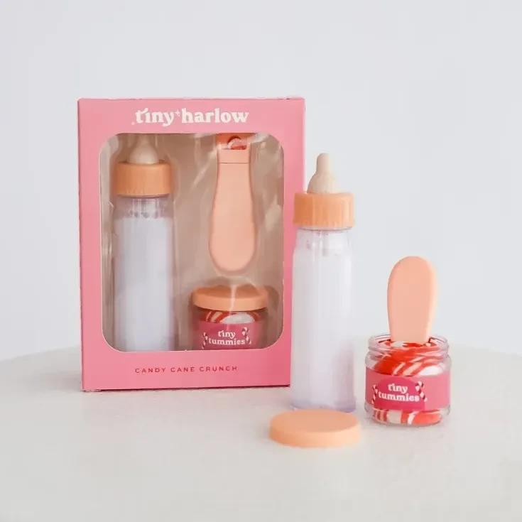 Tiny Harlow Tiny Tummies – zestaw Candy Cane Christmas