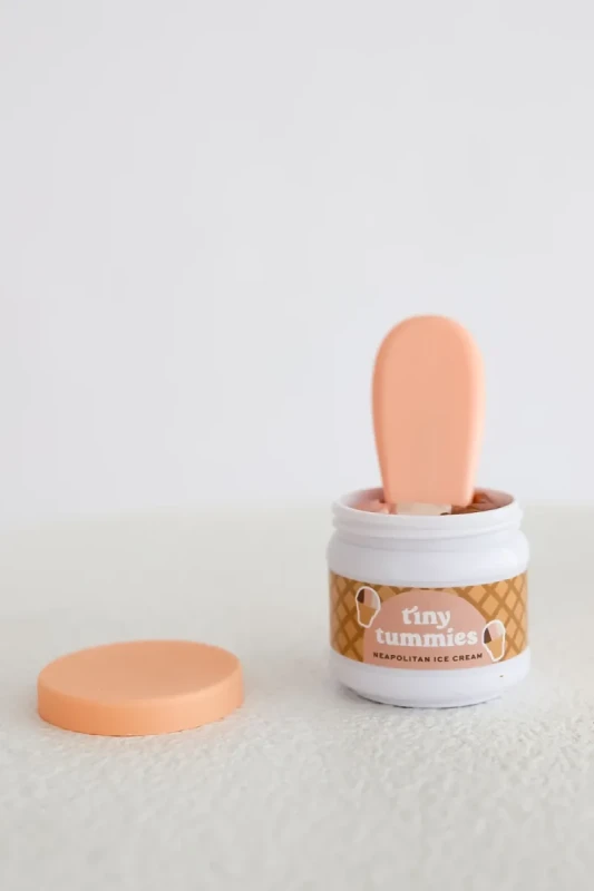 Tiny Harlow Tiny Tummies – słoiczek i łyżeczka Lody Włoskie