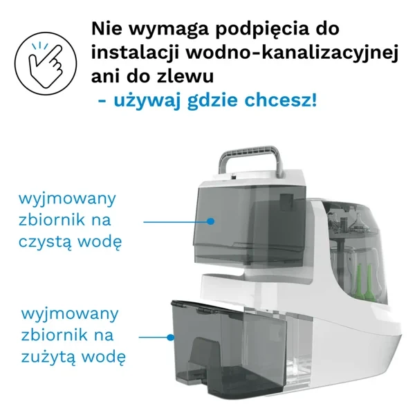 Wyróżnione Nagrodą Rodziców 2024 urządzenie do butelek Baby Brezza