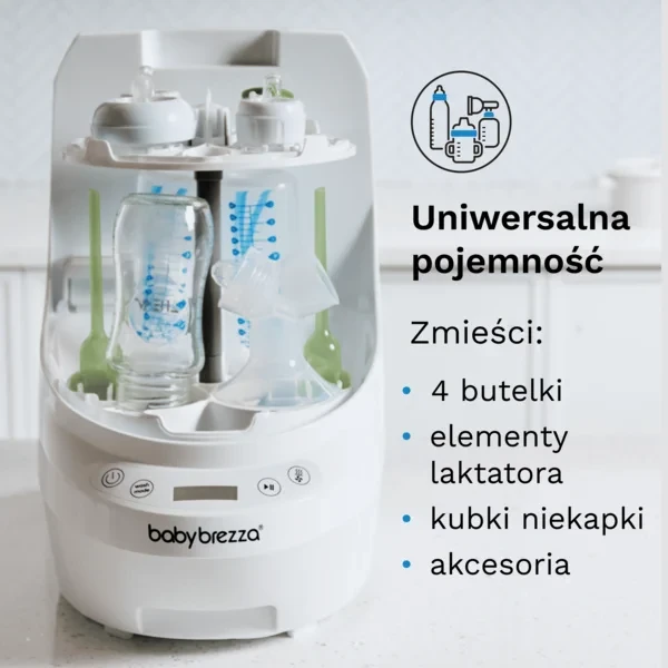Urządzenie Baby Brezza 3w1 – mycie, sterylizacja, suszenie