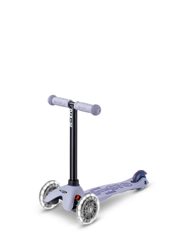 Zabawa dla rodzeństwa Mini Micro Deluxe Lavender Mist – jedno buja, drugie jeździ