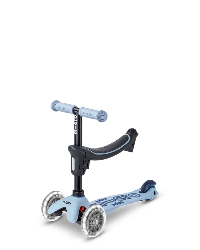 Mini Micro Rock & Go LED – stabilna i trwała hulajnoga dla dzieci