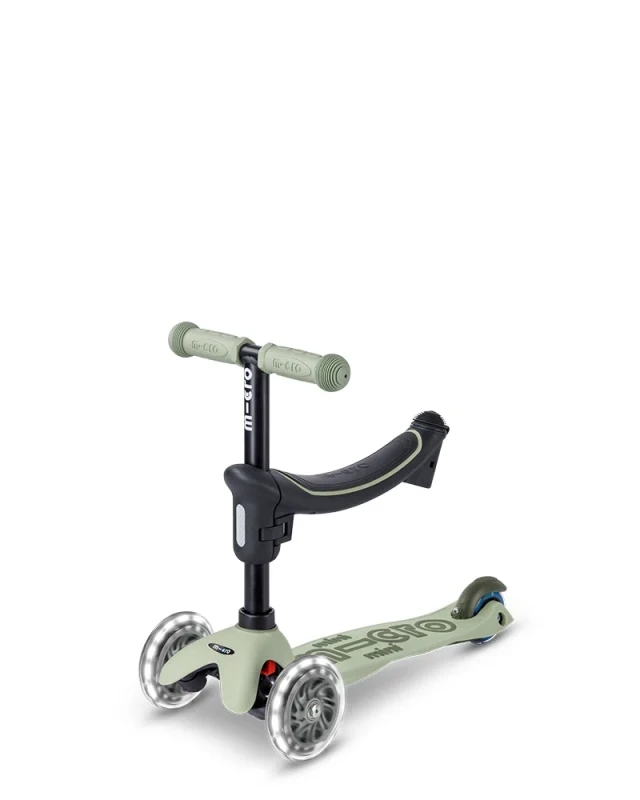 Mini Micro Rock & Go LED – stabilna i trwała hulajnoga dla dzieci