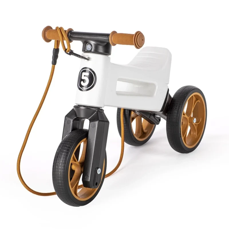 Rowerek biegowy 2w1 FW Rider Super Sport Pearl Biały dla dzieci 18 m+