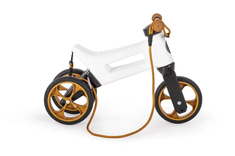Rowerek biegowy 2w1 FW Rider Super Sport Pearl Biały – dla dzieci 18 m+