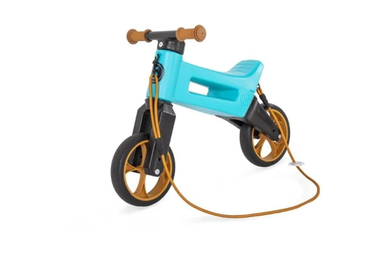 Rowerek biegowy 2w1 FW Rider Super Sport Aqua Turkusowy – dla dzieci 18 m+