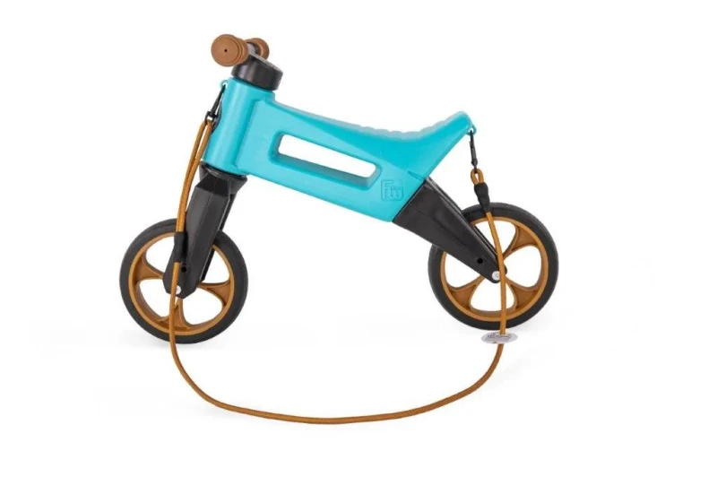 FWRider-Super-Sport-515777-Kolor-Aqua-Turkusowy-z-brazowymi-felgami-Rowerek-biegowy-Jezdzik-2w1-Ciche-kola-Pasek-do-noszenia-dla-Rodzica-polkabubu-11.webp