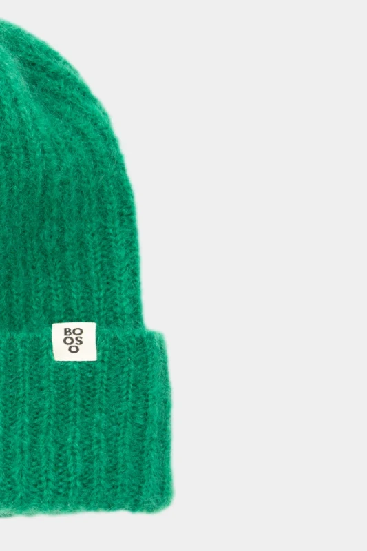 oldies fluff beanie green d