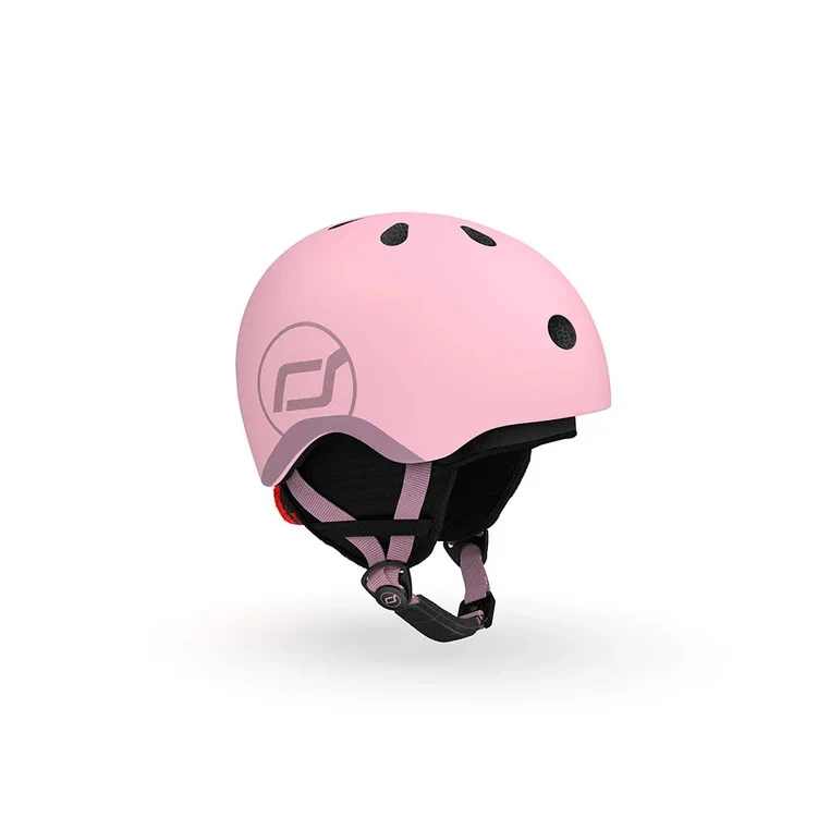 kask zimowy z nausznikami dla małych dzieci