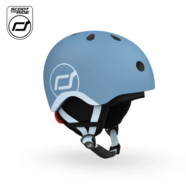 kask narciarski dla dzieci Scoot and Ride Steel XXS-S