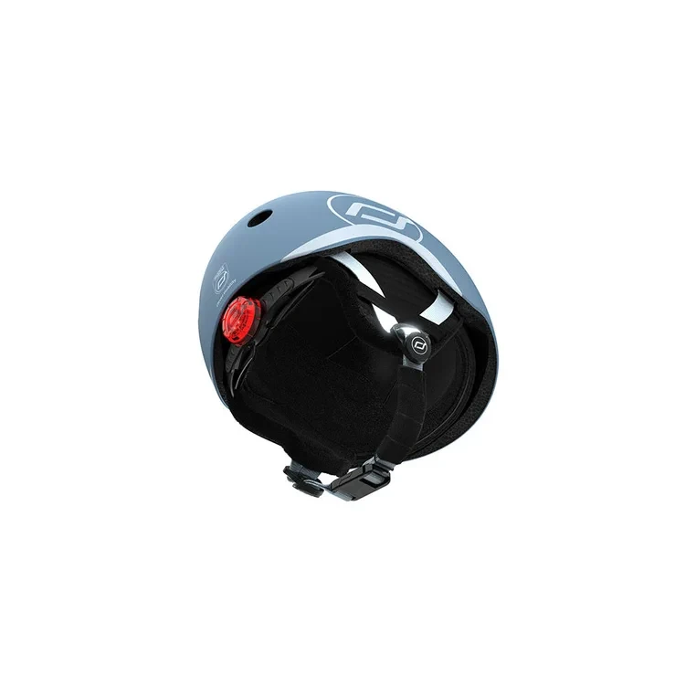 Kask narciarski dla dzieci 1-5 lat Scoot & Ride Steel XXS-S – lekki i bezpieczny