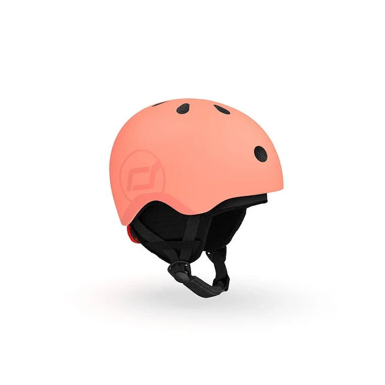 regulowany kask dziecięcy 51-55 cm Peach
