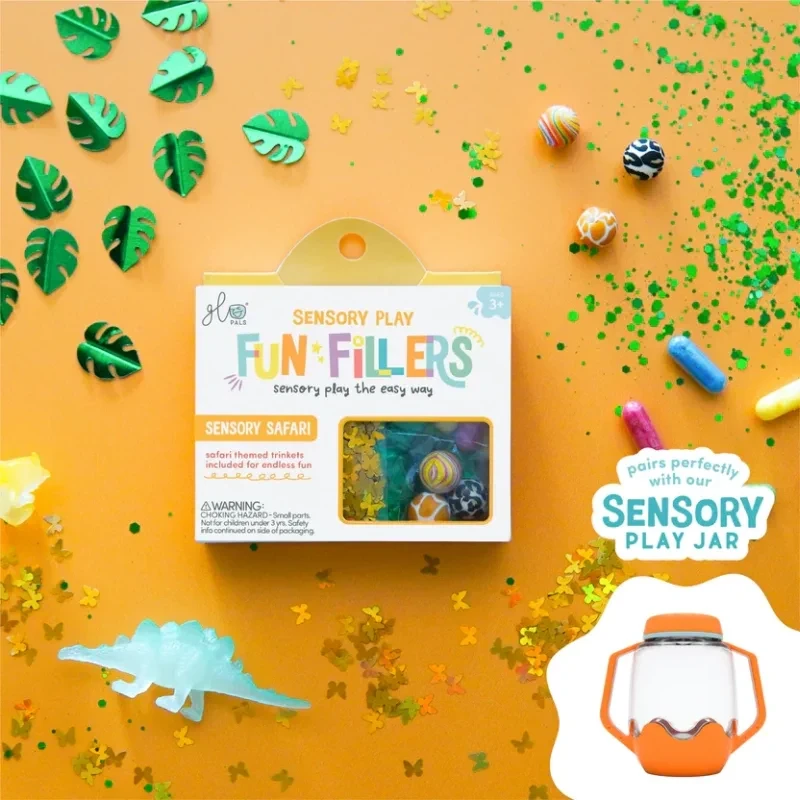 akcesoria sensoryczne Glo Pals SAFARI Fun Fillers