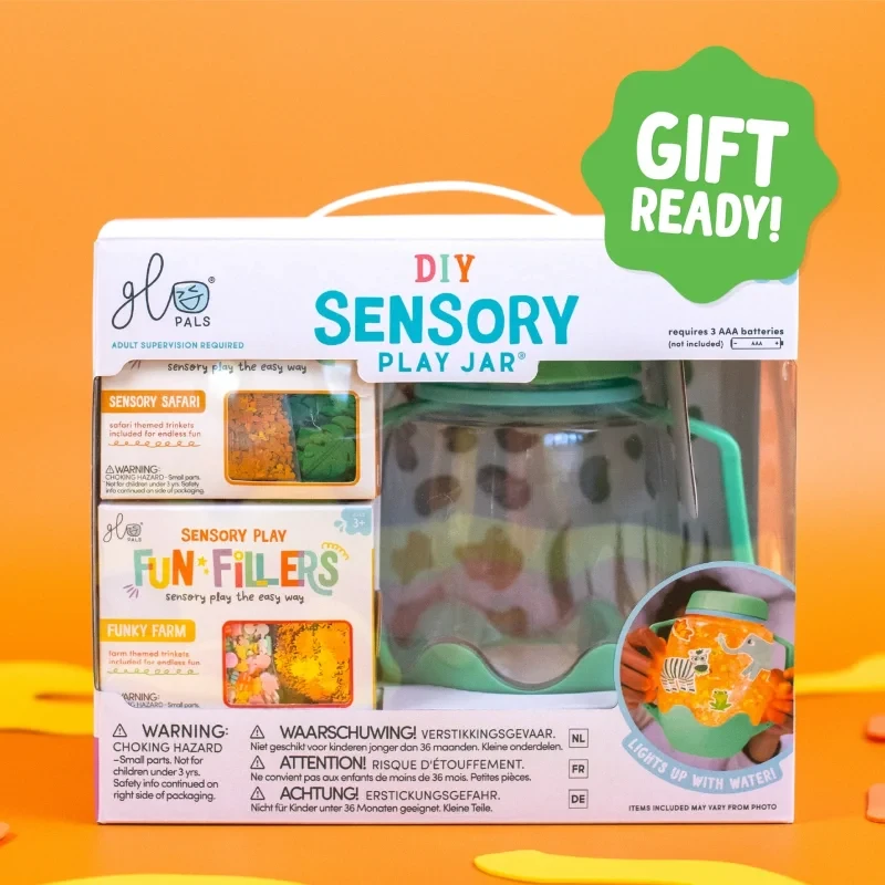 Fun Fillers do słoików sensorycznych Glo Pals