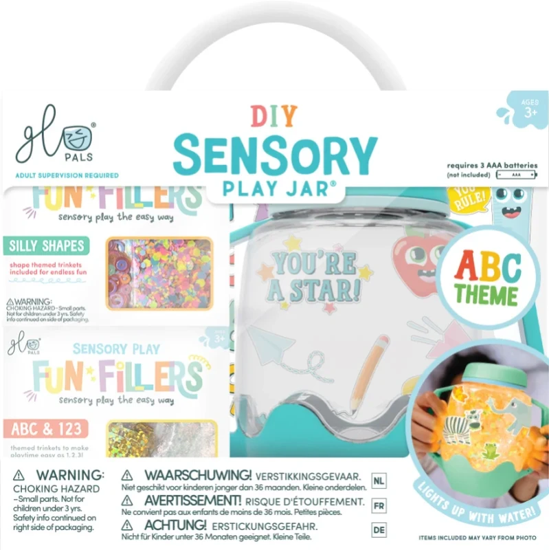 Glo-Pals-ABC-Zestaw-sensoryczny-DIY-swiecacy-sloik-z-brokatami-i-figurkami-Fun-Fillers-naklejki-gratis-polkabubu-9.webp