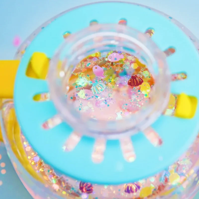SEA Fun Fillers – Wkład do słoików sensorycznych, figurki, brokaty i barwniki | Glo Pals 3+
