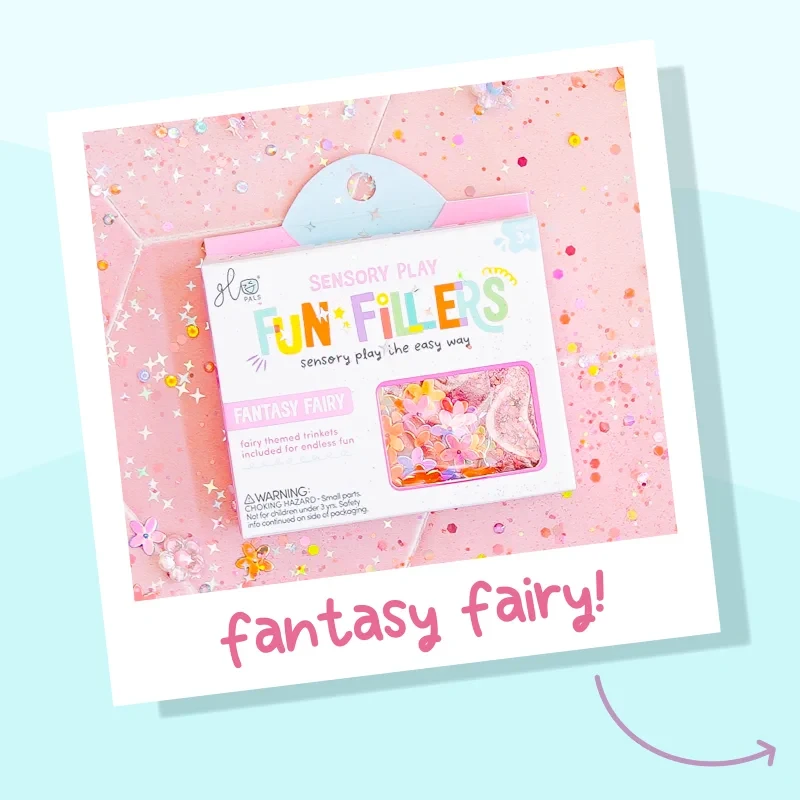 Kreatywna zabawa sensoryczna – wróżkowe Fun Fillers Glo Pals